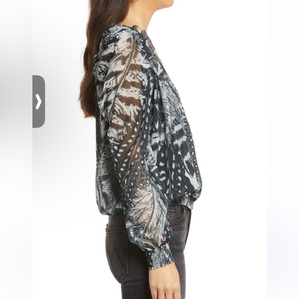 All Saints Farro Stretto Top Size 4 - Picture 3 of 6